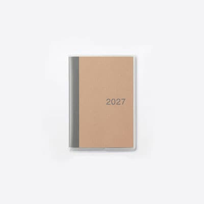 【８月中旬発売予定】【Ａ６】月曜始まりマンスリースケジュール帳　２０２６年１２月始まり