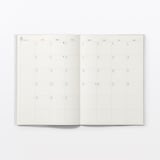 日曜始まりマンスリースケジュール帳　２０２６年１２月始まり
