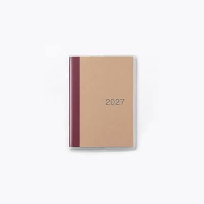 【８月中旬発売予定】【Ａ６】日曜始まりマンスリースケジュール帳　２０２６年１２月始まり