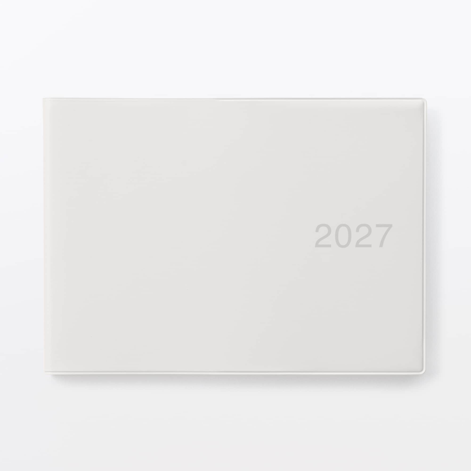 Ｂ５ハーフサイズスケジュール帳　マンスリー／ウィークリー　２０２６年１２月始まり
