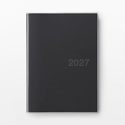 【８月中旬発売予定】【Ａ５】一覧できるスケジュール帳　マンスリー／デイリー　２０２６年１２月始まり　月曜始まり