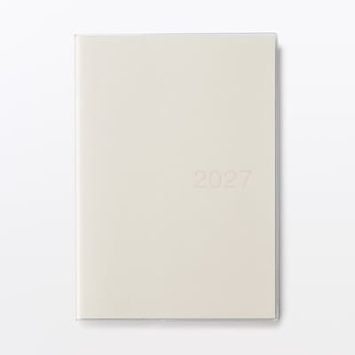 【８月中旬発売予定】【Ａ５】バーチカルスケジュール帳　マンスリー／ウィークリー　２０２６年１２月始まり　月曜始まり