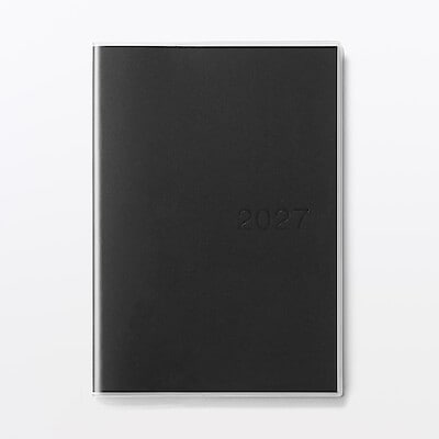 【８月中旬発売予定】【Ａ５】バーチカルスケジュール帳　マンスリー／ウィークリー　２０２６年１２月始まり　月曜始まり