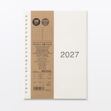 リフィルノート用　リフィル　マンスリースケジュール　２０２６年１２月始まり