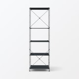 スチールユニットシェルフ・スチール棚セット・大・ダークグレー