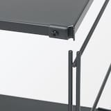 スチールユニットシェルフ・スチール棚セット・小・ダークグレー