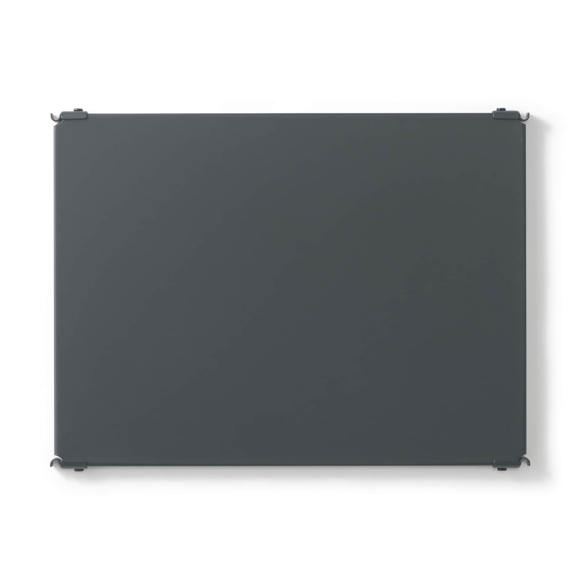 スチールユニットシェルフ用・追加棚・ダークグレー