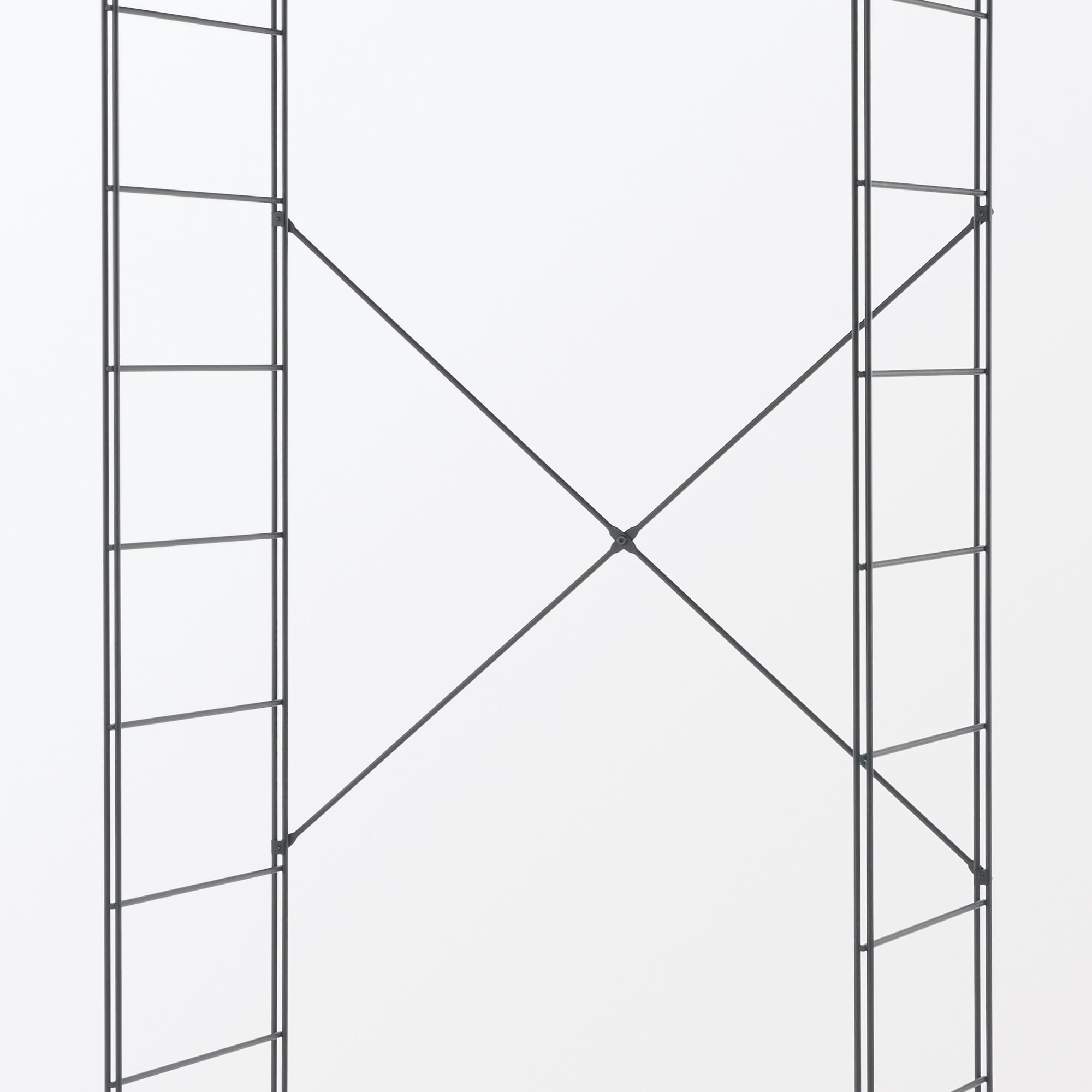 スチールユニットシェルフ用クロスバー・大・ダークグレー