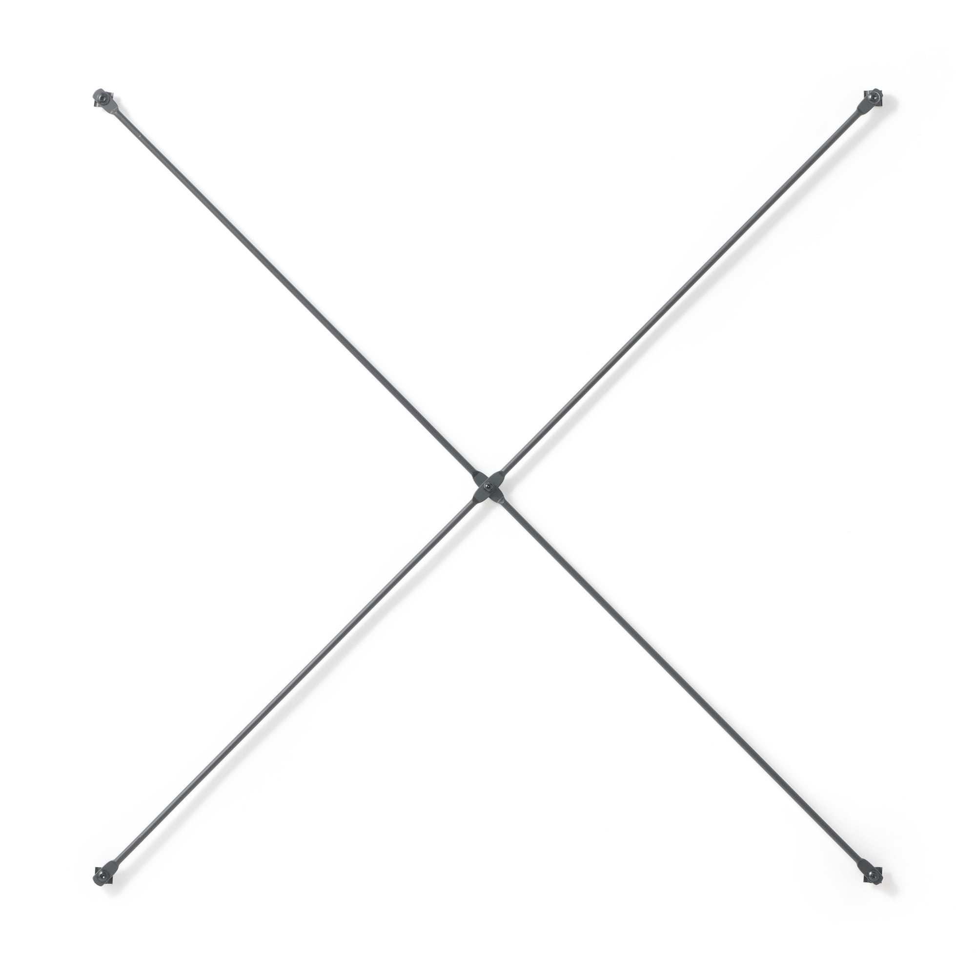 スチールユニットシェルフ用クロスバー・大・ダークグレー