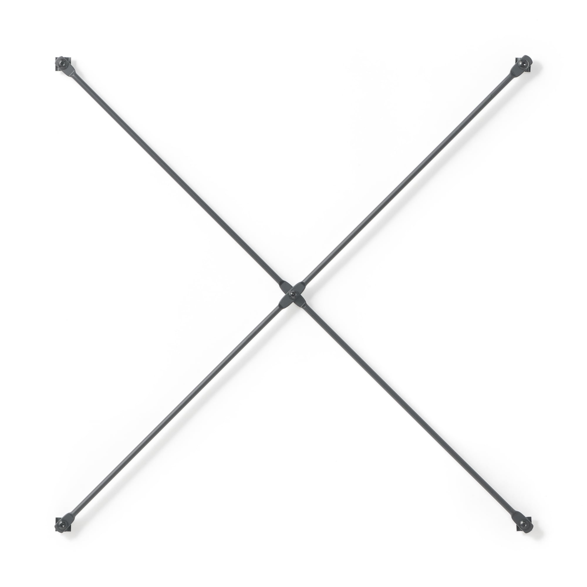 スチールユニットシェルフ用クロスバー・小・ダークグレー