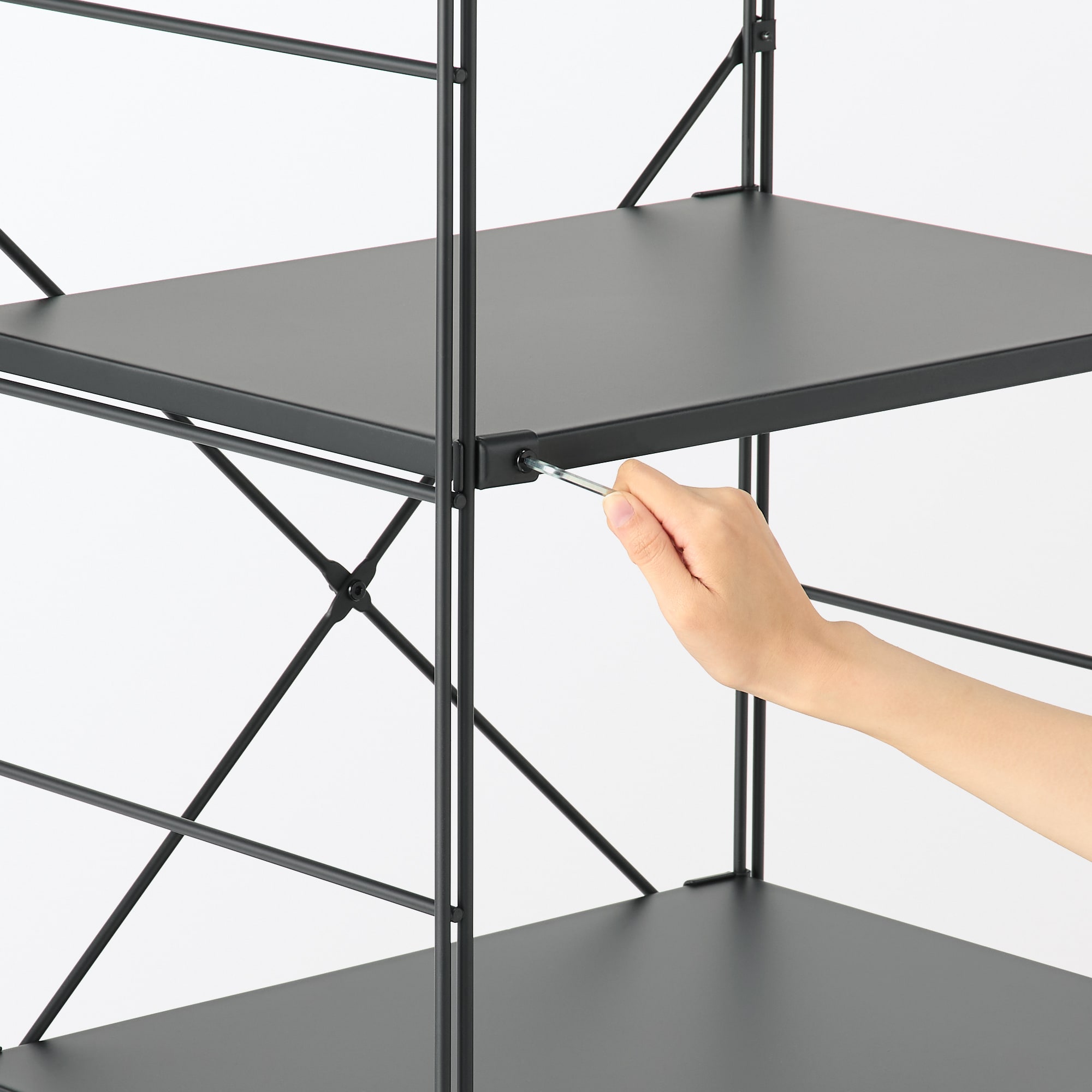 スチールユニットシェルフ・スチール棚セット・ワイド・大