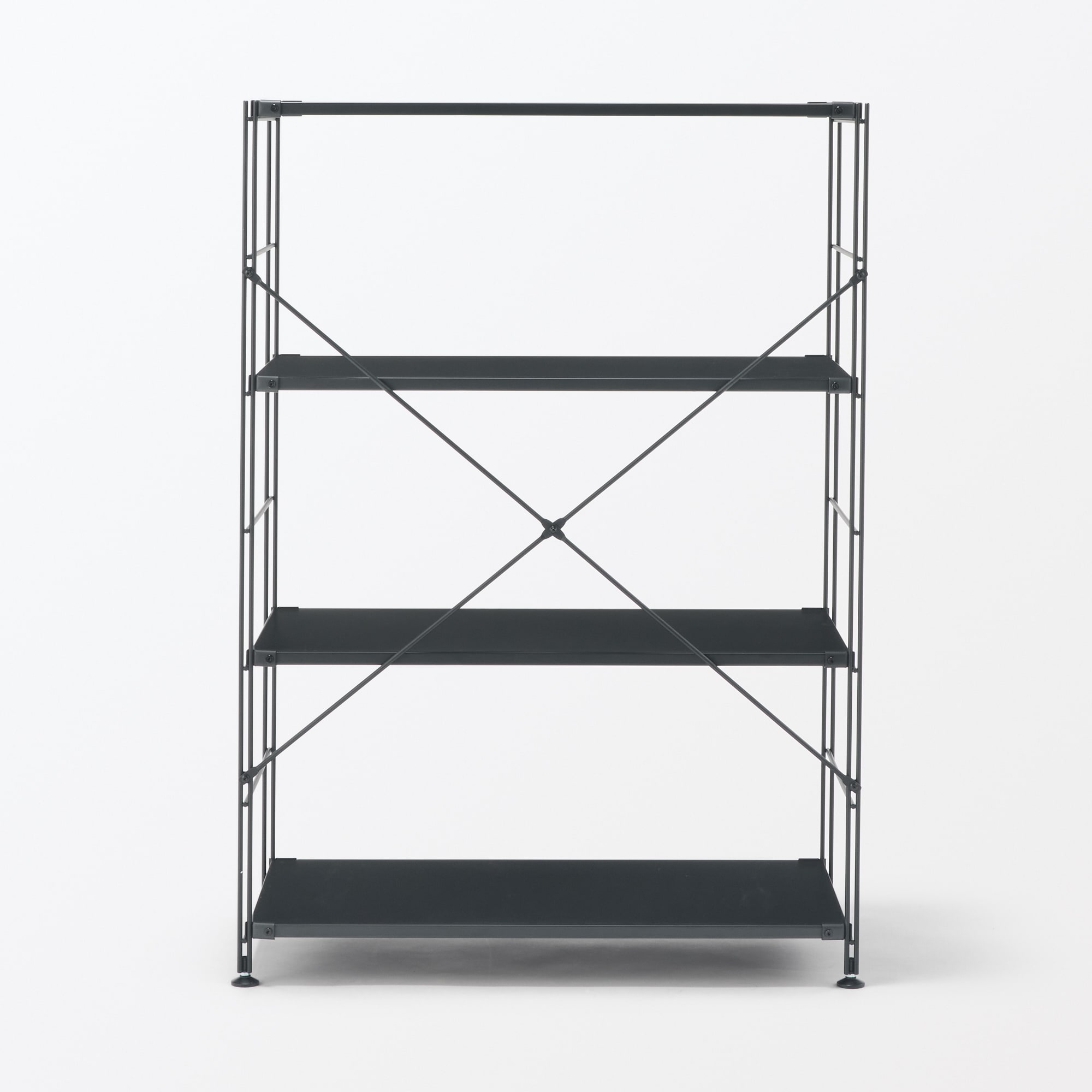 スチールユニットシェルフ・スチール棚セット・ワイド・中