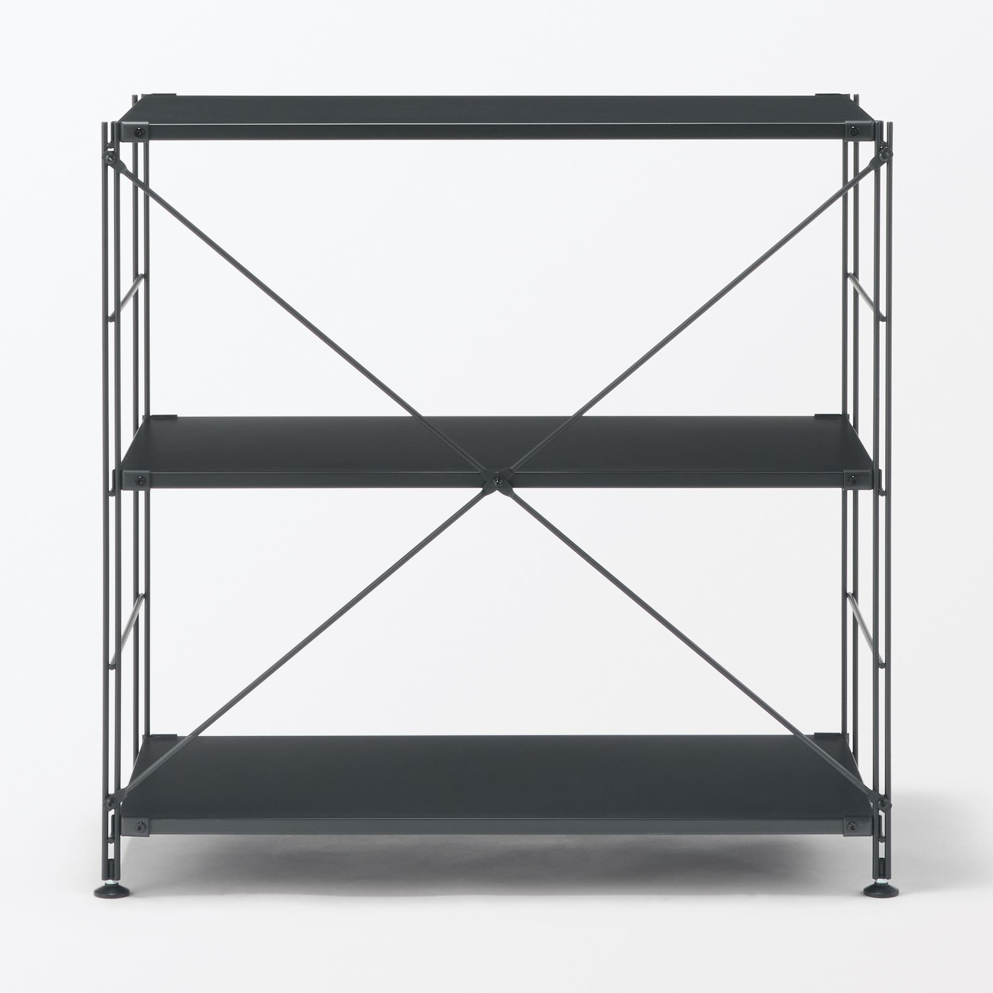 スチールユニットシェルフ・スチール棚セット・ワイド・小