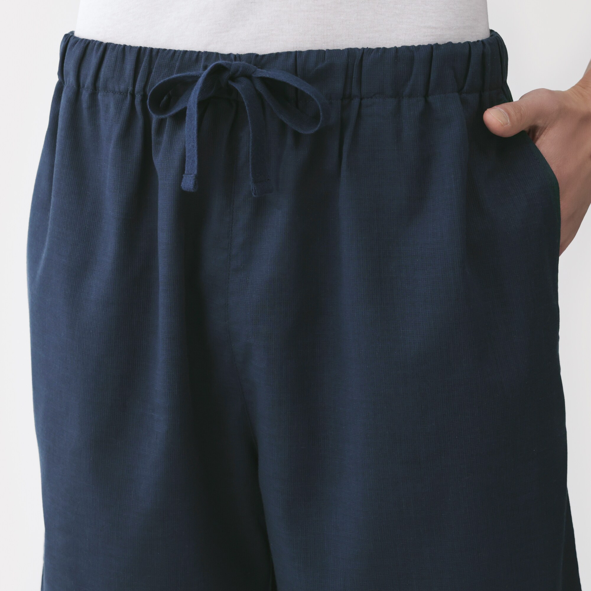 紳士　風を通す　半袖ルームウェアセット