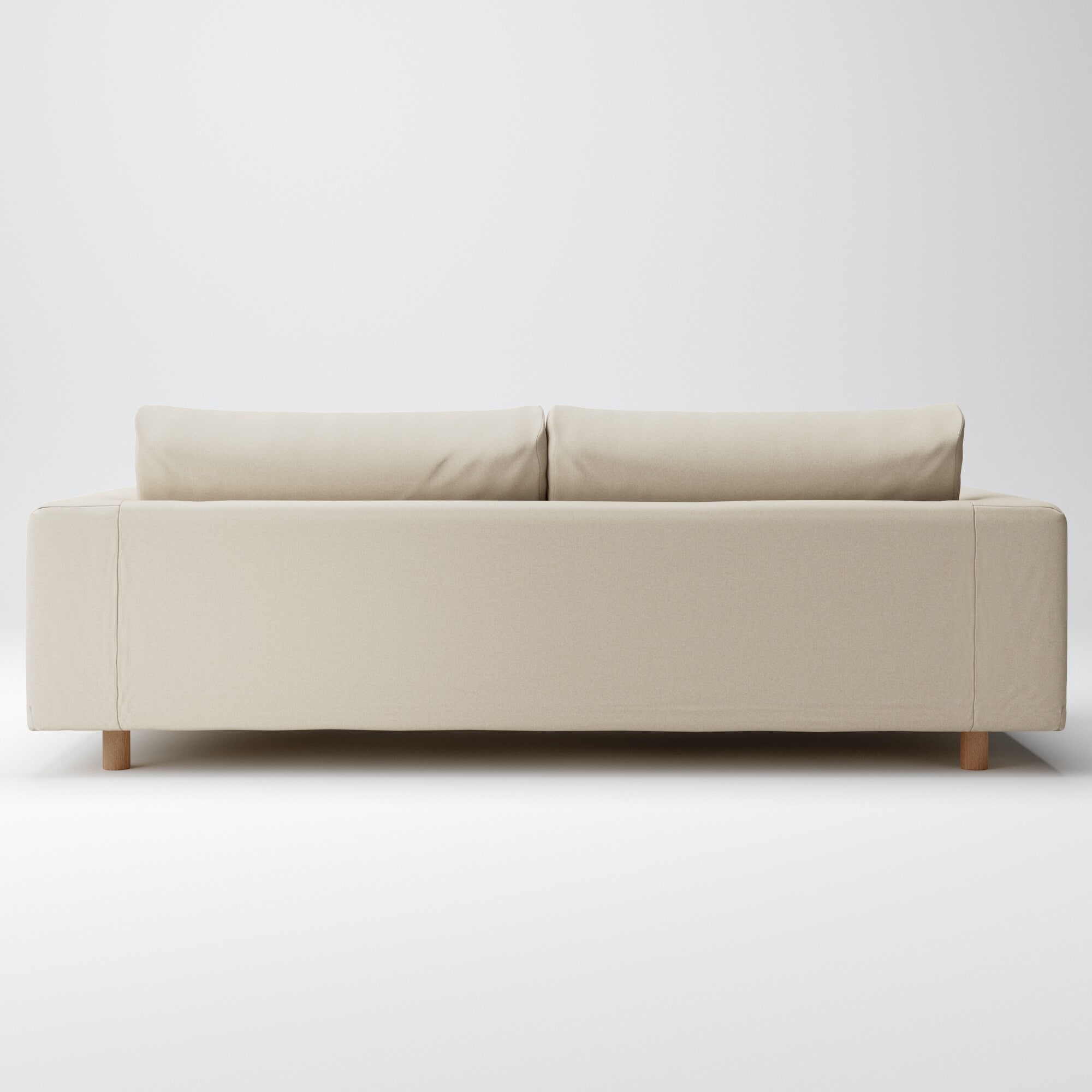 ソファ本体　カバー・脚セット　３Ｓ　綿シェニール