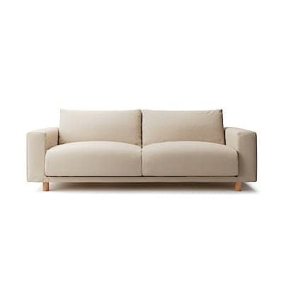 【１０月上旬入荷予定】ソファ本体　カバー・脚セット　３Ｓ　綿シェニール