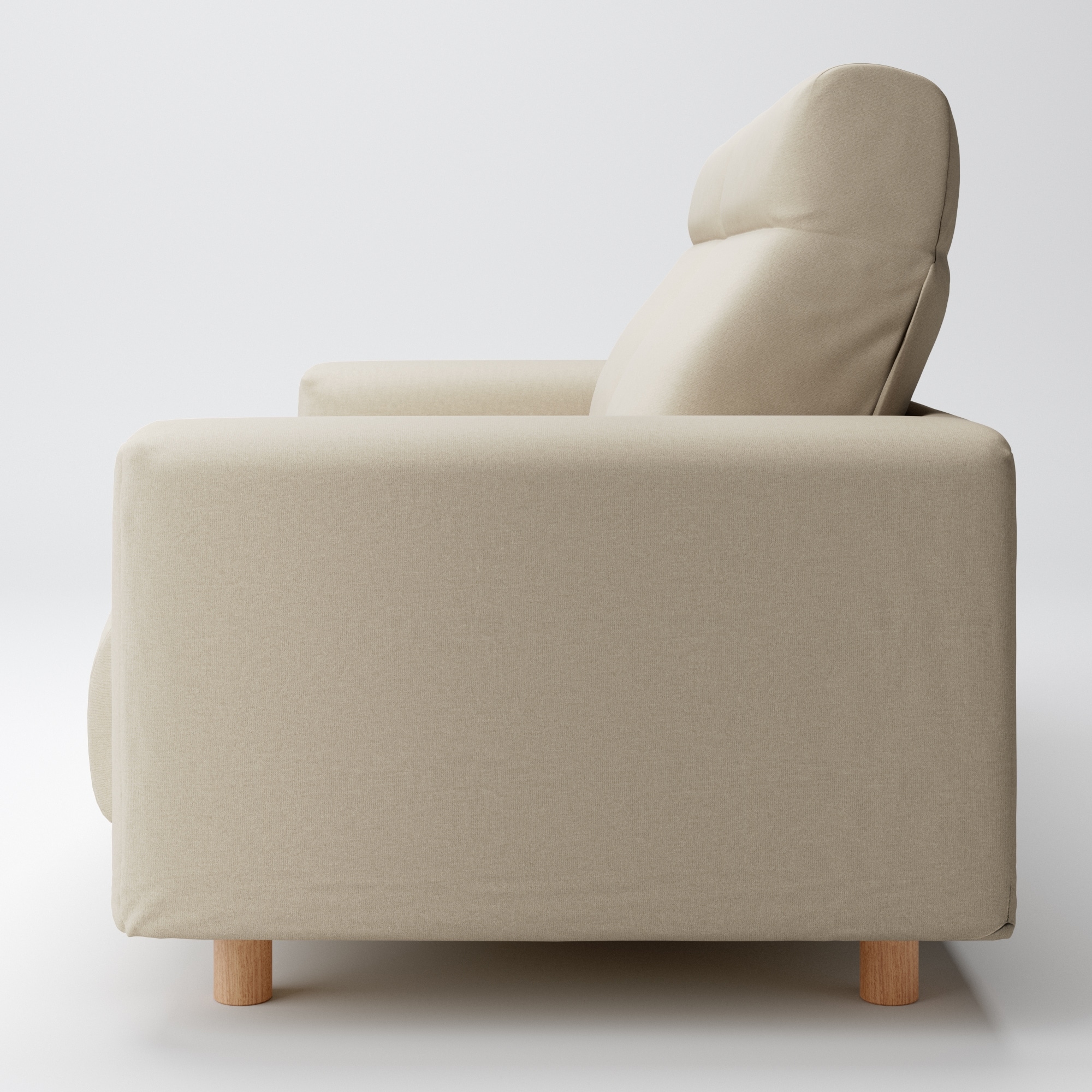 ソファ本体 カバー・脚セット 2．5Sハイバック 綿シェニール | 無印良品