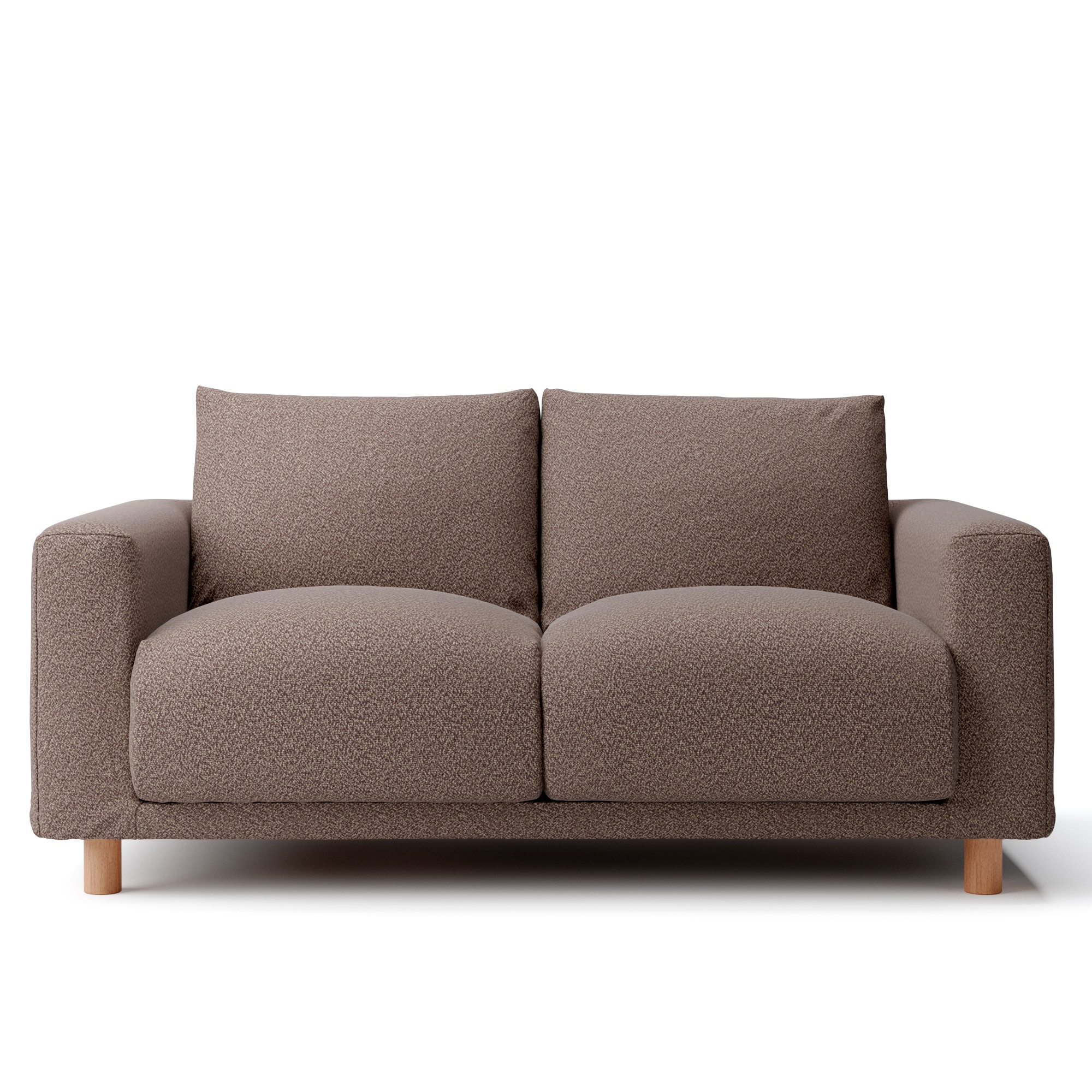 【送料無料/2021年製/美品】無印良品 2人掛けソファ（カバー付） ソファ本体 カバー・脚セット 2S 綿太番手 | 無印良品