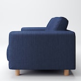 ソファ本体　カバー・脚セット　２Ｓ　綿デニム