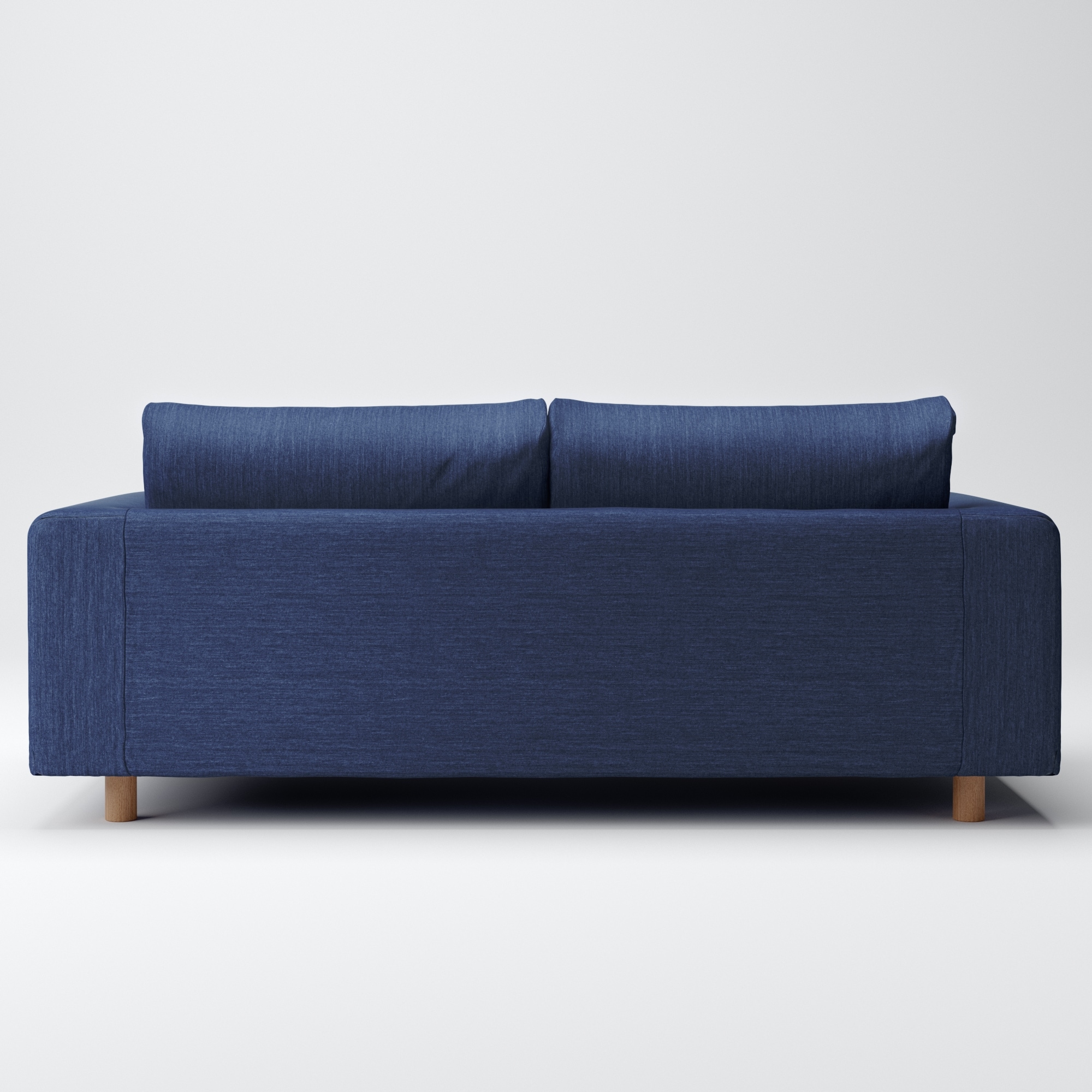 ソファ本体　カバー・脚セット　２．５Ｓ　綿デニム