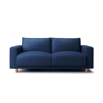 ソファ本体　カバー・脚セット　２．５Ｓ　綿デニム