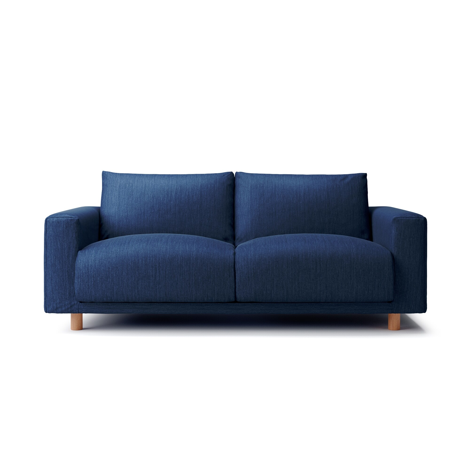 ソファ本体　カバー・脚セット　２．５Ｓ　綿デニム