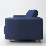 ソファ本体　カバー・脚セット　３Ｓ　綿デニム