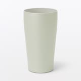 ステンレス　真空断熱二重構造　保冷タンブラー／ライトグリーン