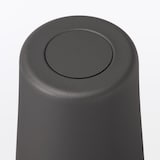 ステンレス　真空断熱二重構造　保冷タンブラー／チャコールグレー