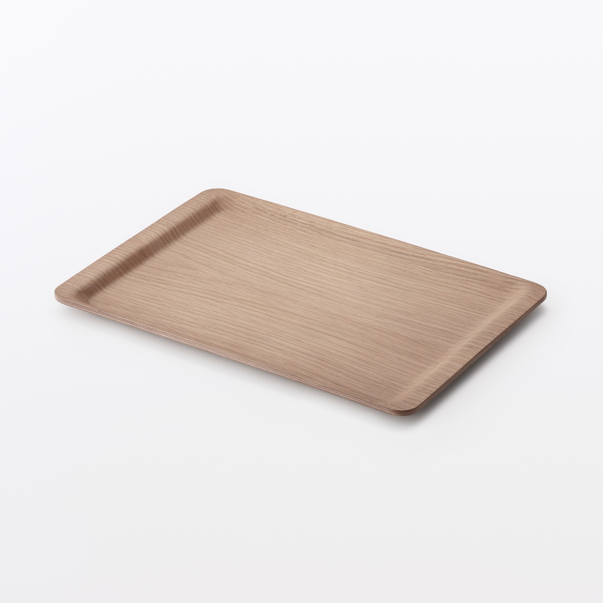 木製 すべりにくい薄型トレー 小 | 無印良品