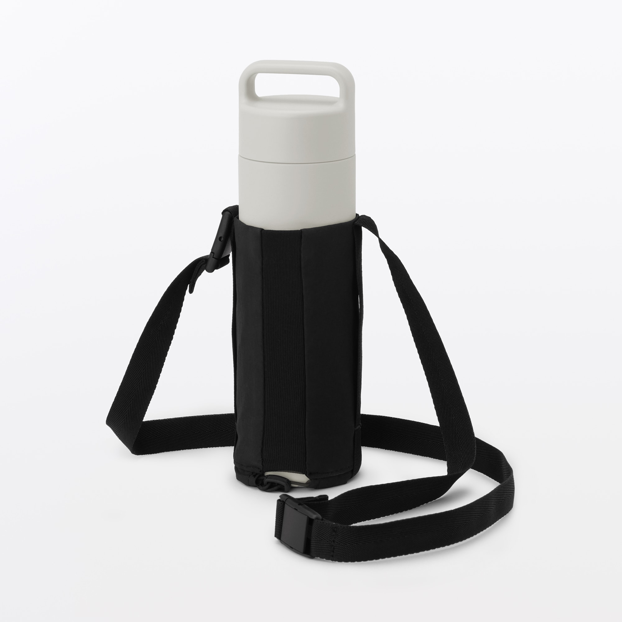 高さが調整できる　ボトル用ホルダー　小／ブラック