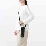 高さが調整できる　ボトル用ホルダー　大／ブラック