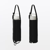 高さが調整できる　ボトル用ホルダー　大／ブラック