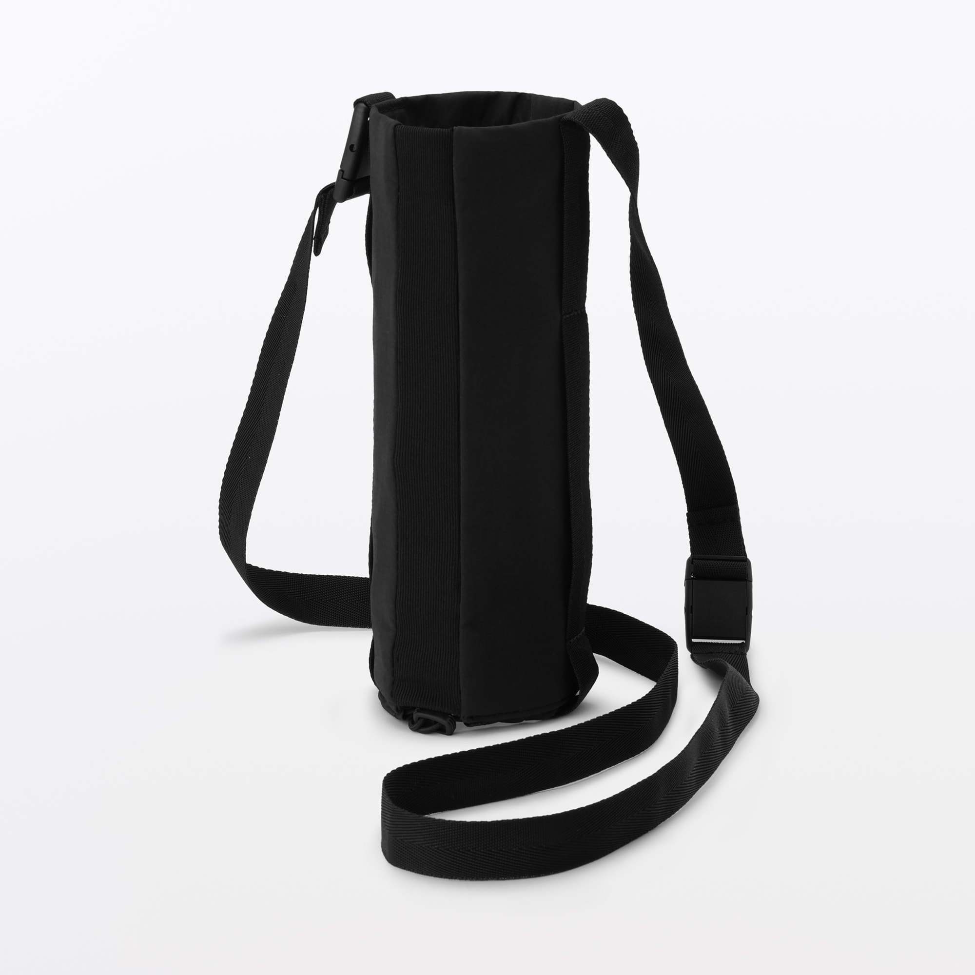 高さが調整できる　ボトル用ホルダー　大／ブラック