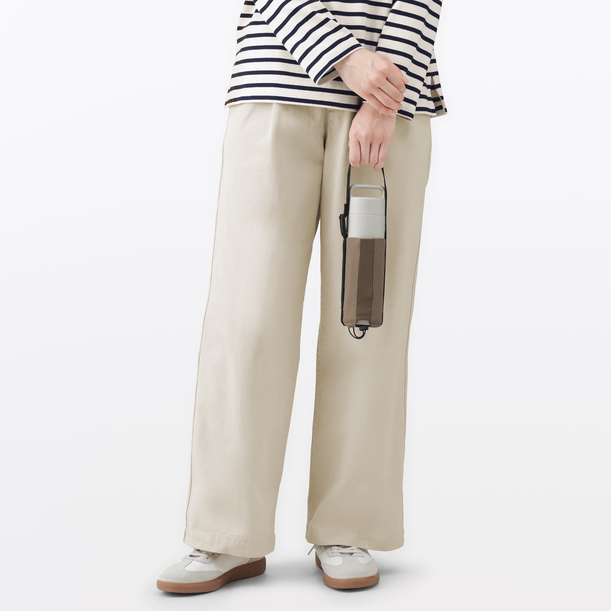 高さが調整できる　ボトル用ホルダー　小／カーキ