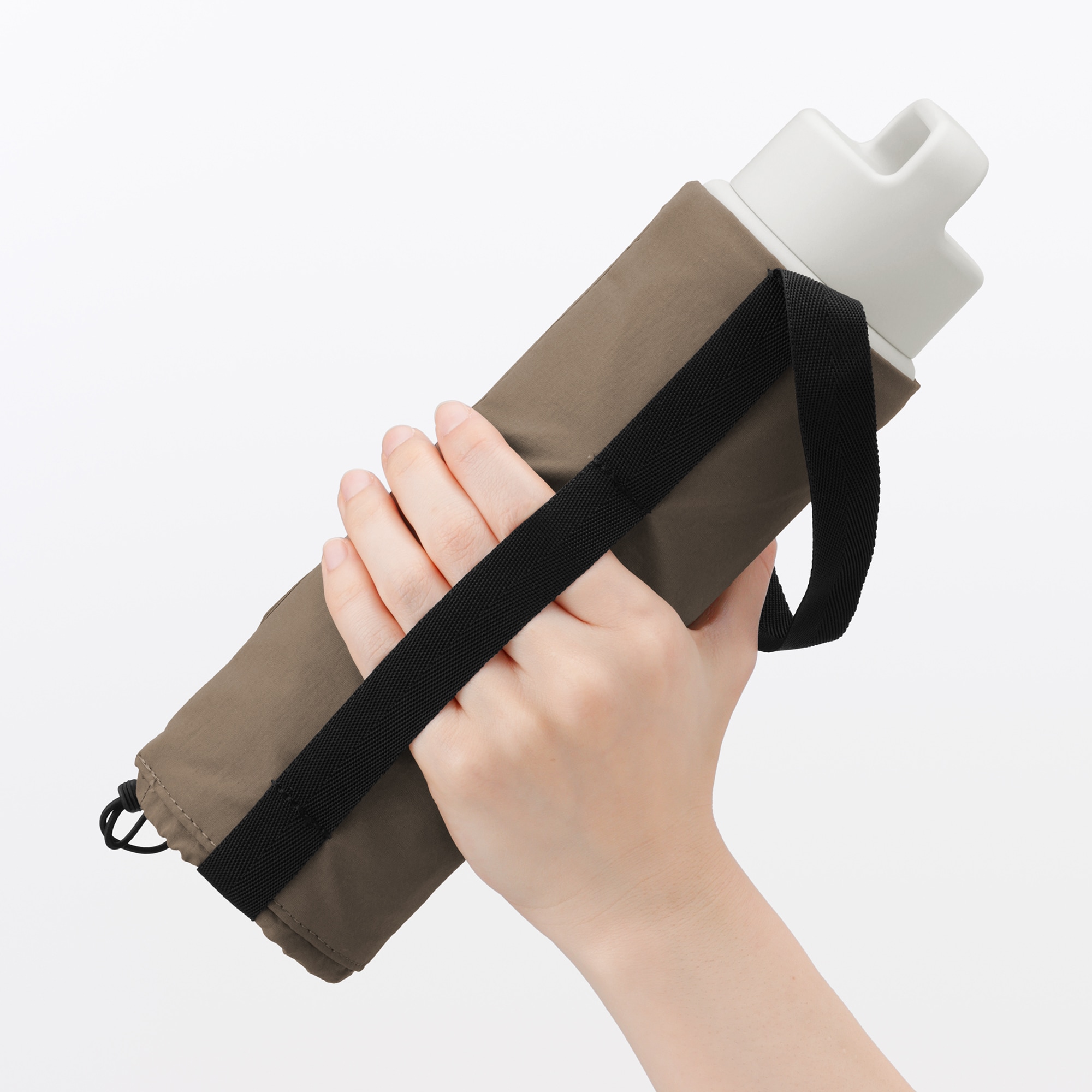 高さが調整できる　ボトル用ホルダー　大／カーキ