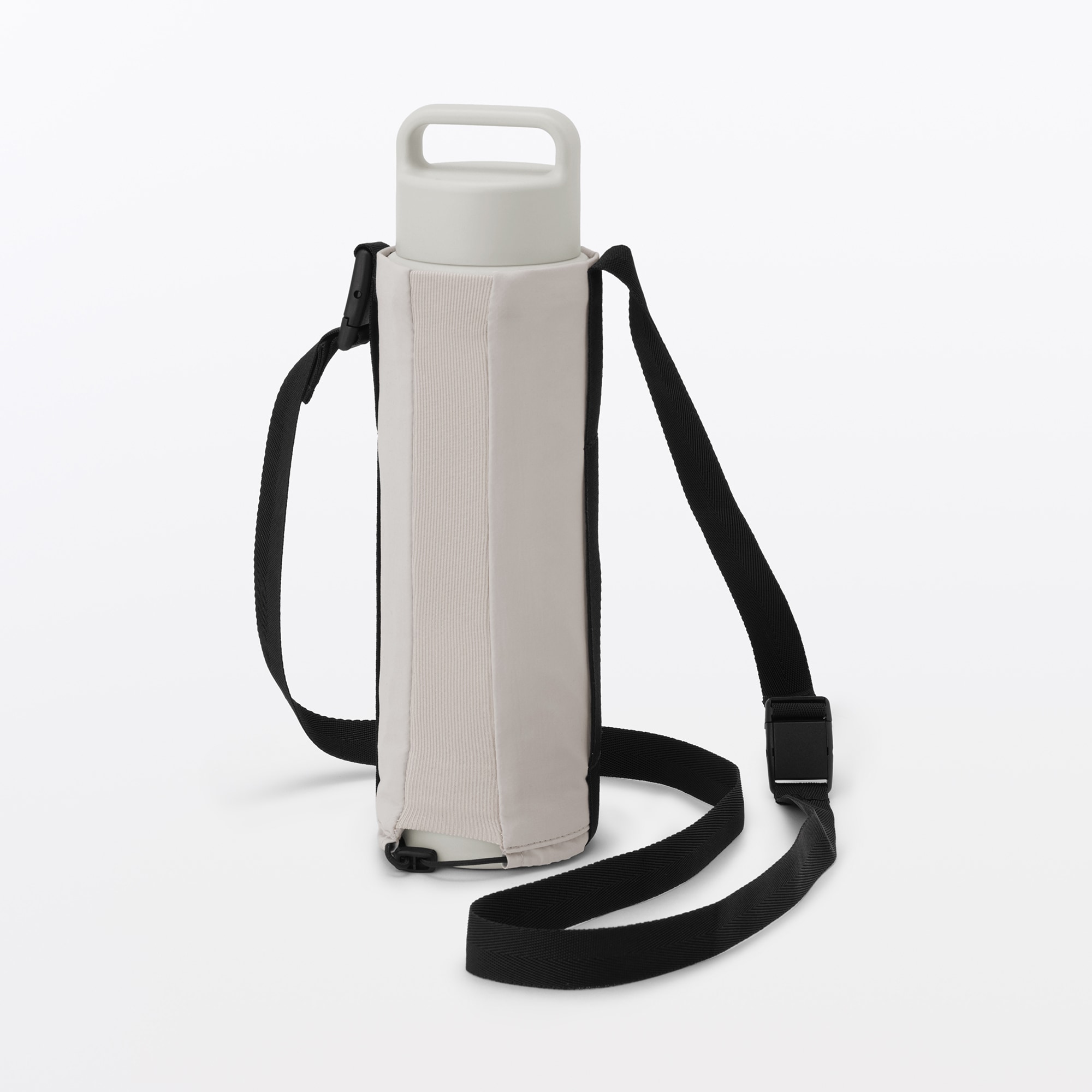 高さが調整できる　ボトル用ホルダー　大／ライトグレー