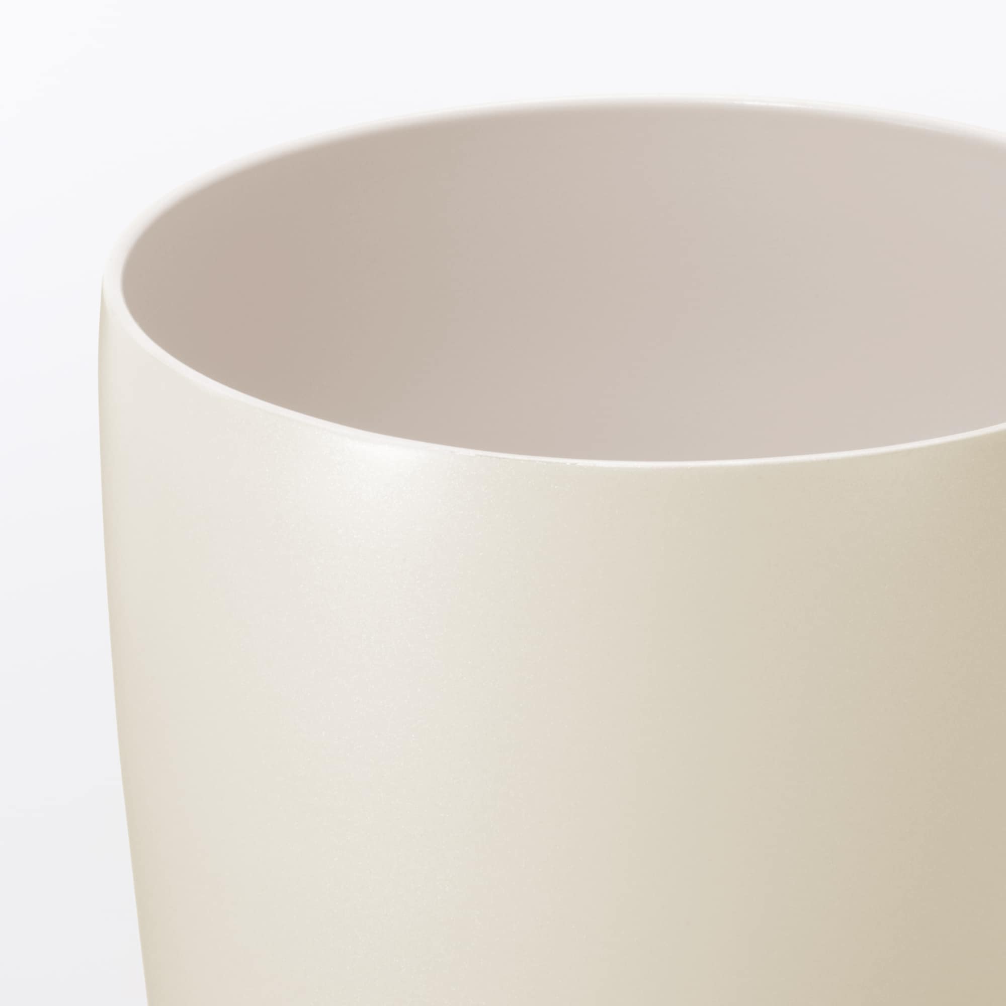 ステンレス　真空断熱二重構造　保冷タンブラー／オフ白