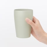 ステンレス　真空断熱二重構造　保冷タンブラー／ライトグリーン