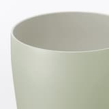 ステンレス　真空断熱二重構造　保冷タンブラー／ライトグリーン