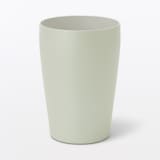 ステンレス　真空断熱二重構造　保冷タンブラー／ライトグリーン