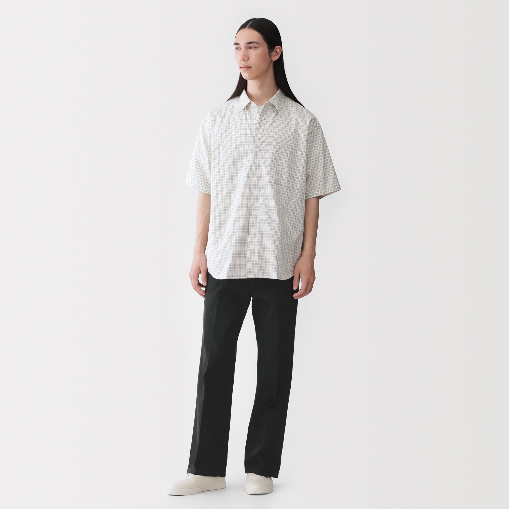 紳士 ストレッチブーツカットパンツ | 無印良品