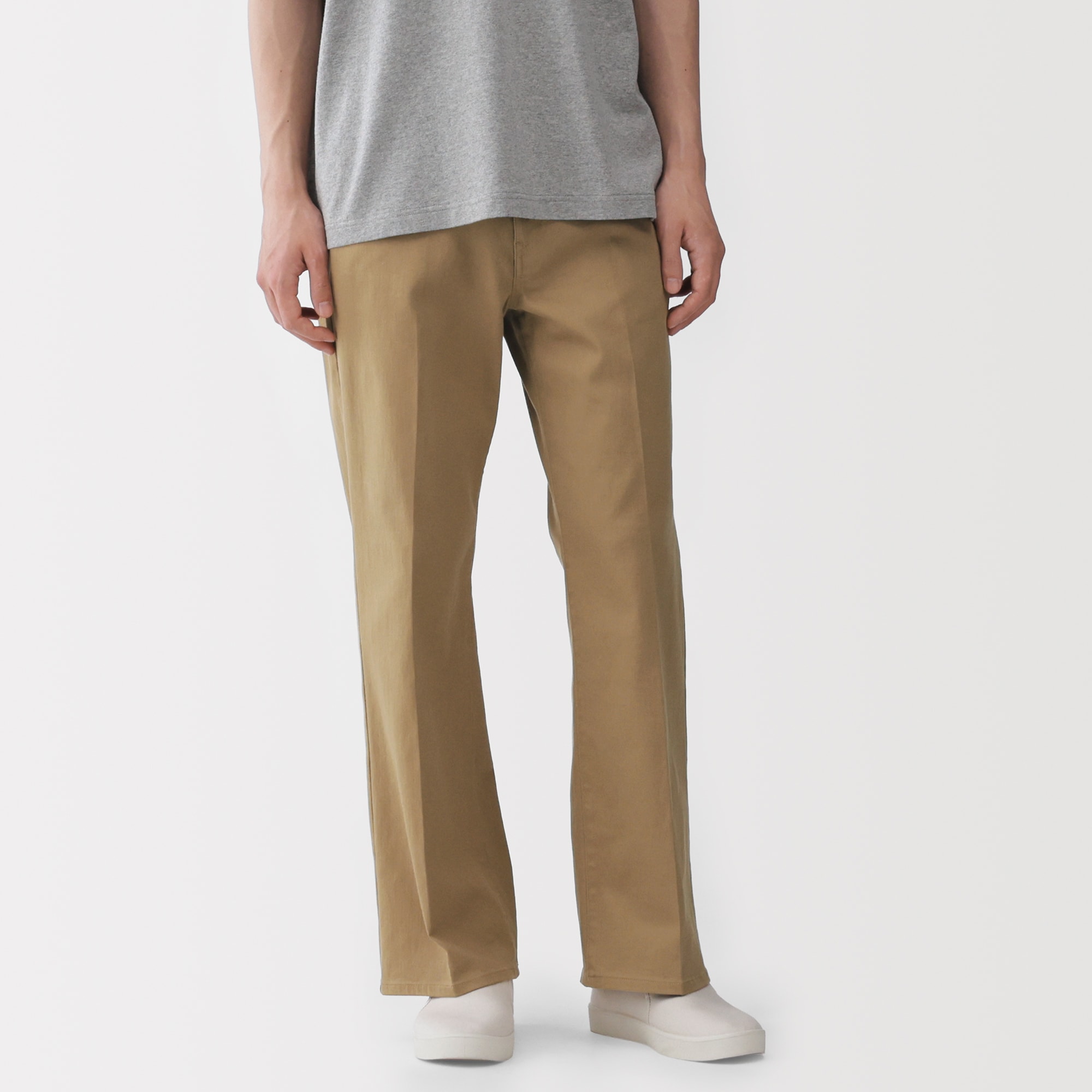 紳士　ストレッチブーツカットパンツ