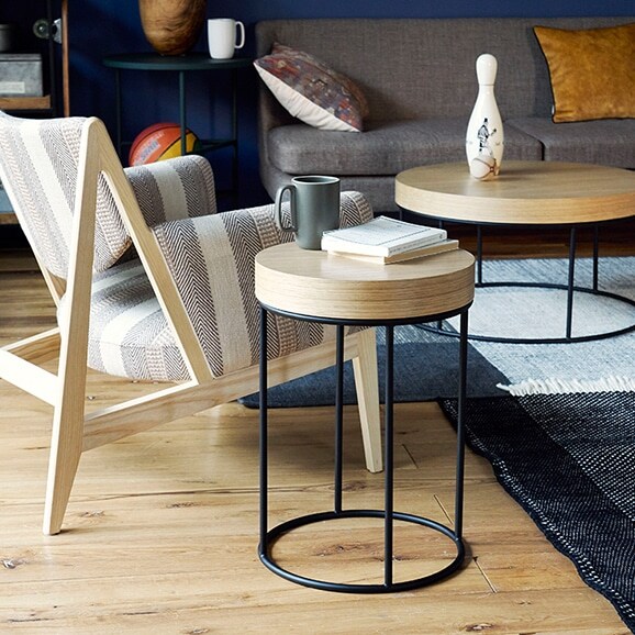 美品　無印良品　IDEE DIVANCO SIDE TABLE オーク材 IDEE］DIVANCO SIDE TABLE Oak | 無印良品
