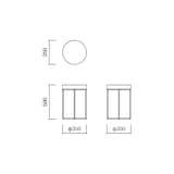 ［ＩＤＥＥ］ＤＩＶＡＮＣＯ　ＳＩＤＥ　ＴＡＢＬＥ　Ｏａｋ