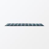 マドラスチェック　シートクッションロングタイプ