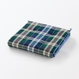 マドラスチェック　シートクッションロングタイプ