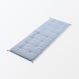 マドラスチェック　シートクッションロングタイプ