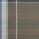 マドラスチェック　シートクッションロングタイプ