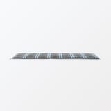 マドラスチェック　シートクッションロングタイプ